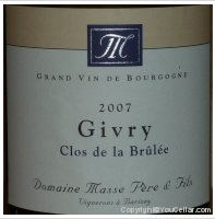 Domaine Masse Père et Fils - Clos de la Brûlée