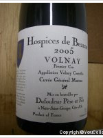 Hospices de Beaune - 1er Cru - Cuvée Général Muteau