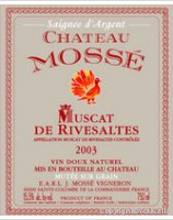 Château Mossé - Saignée d'argent