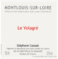 Domaine Stéphane Cossais - Le Volagré sec