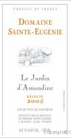 Domaine Sainte-Eugénie - Le Jardin d'Amandine