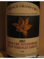 Rietsch - Grand Cru Zotzenberg Vendanges Tardives