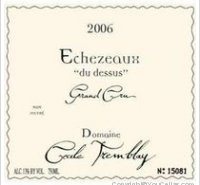 Domaine Cécile Tremblay, Grand Cru du Dessus