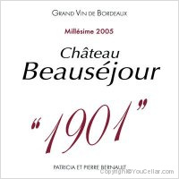 Château Beauséjour - 1901