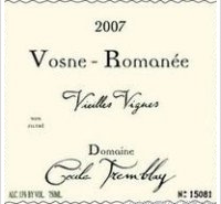 Domaine Cécile Tremblay - Vieilles Vignes