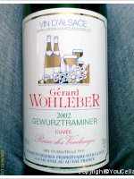Gérard Wohleber - Cuvée Reine des Vendanges