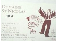 Domaine Saint Nicolas - Cuvée Gammes en May