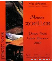 Maison Zoeller Pinot Noir Cuvée Réservée