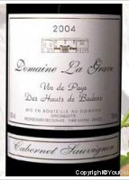 Domaine La Grave - Cabernet Sauvignon