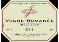 Domaine Jean Grivot - Les Bossières