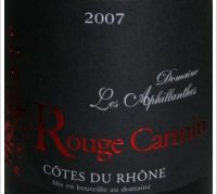 Domaine Les Aphillanthes Rouge Carmin
