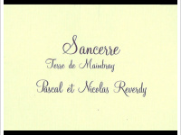 Pascal et Nicolas Reverdy - Terre de Maimbray