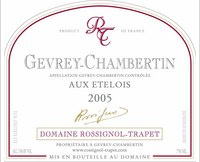 Domaine Rossignol-Trapet - Les Etelois