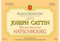 Joseph Cattin - Grand Cru Hatschbourg