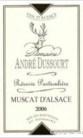 Domaine André Dussourt - Réserve Particulière