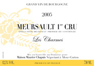 Maurice et Anne-Marie Chapuis - 1er Cru Les Charmes