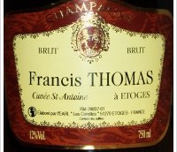 Francis Thomas - Cuvée St Antoine