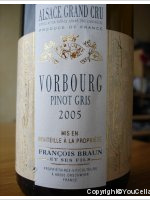 François Braun et ses Fils -  Vorbourg - Pinot Gris