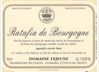 Domaine Lejeune - Ratafia de Bourgogne