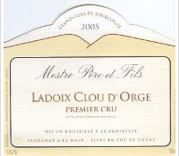 Mestre Père et Fils - 1er Cru Clou d'Orge