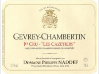Domaine Philippe Naddef - 1er Cru - Les Cazetiers