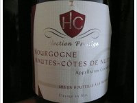 Cave des Hautes Côtes, Sélection Prestige