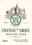 Château de la Grave - Grains Fins