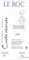 Le Roc - Cuvée Réservée