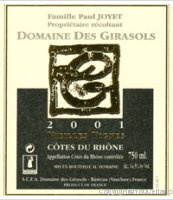 Domaine des Girasols Vieilles vignes
