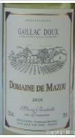 Domaine de Mazou - Doux