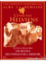 Cave Coopérative d'Alba la Romaine, Cuvée des Helviens
