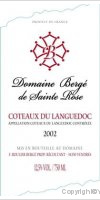 Domaine Bergé de Sainte Rose