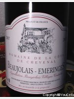 Domaine de la Côte de Chevenal - Emeringes