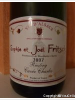 Sophie et Joël Fritsch - Cuvée Charles