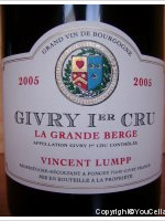 Domaine Vincent Lumpp Premier Cru La Grande Berge
