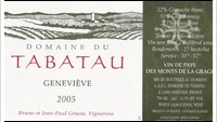 Domaine du Tabatau Geneviève