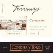 Concha y Toro - Terrunyo Carmenere