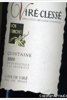 Cave de Viré - Nos  Terroir - Quintaine