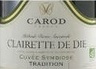 Carod - Tradition cuvée Symbiose