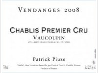 Patrick Piuze - Premier Cru Vaucoupin