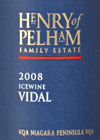 Henry of Pelham Vidal Icewine