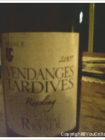 Domaine Hubert Reyser - Vendanges Tardives