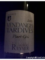Domaine Hubert Reyser - Vendanges Tardives