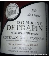 Domaine de Prapin - Vieilles Vignes  