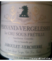 Jaboulet Vercherre, Premier Cru Sous Frétille
