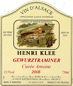 Henri Klée - Cuvée Antoine