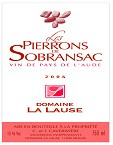 Domaine La Lause, Les Pierrons de Sobransac