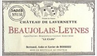 Château de Lavernette - Leynes cuvée Jadis