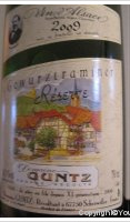 Domaine Guntz - Réserve