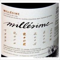 Jacques Selosse - Millésime 